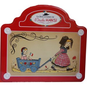 Valisette rouge ou noire Biscuiterie de l'OncleHansi 400gr