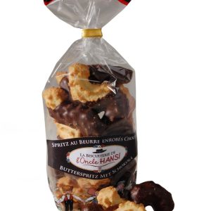 Spritz au Beurre enrobé chocolat