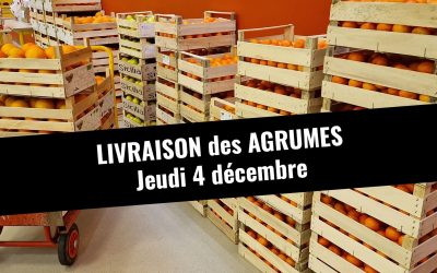 livraison des commandes d’agrumes